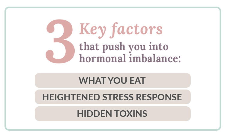 3 key factors an hormonal imbalance