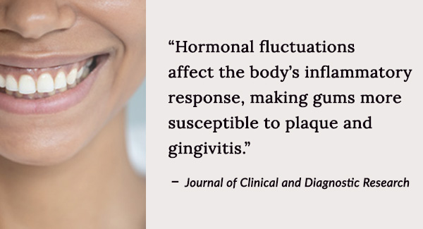 Hormonal fluctuations affect the body’s inflammatory response