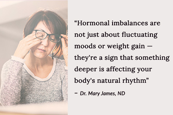 Hormonal imbalances are not just about fluctuating moods or weight gain