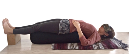 Restorative yoga poses will help you find a state of peace restorative yoga pose
